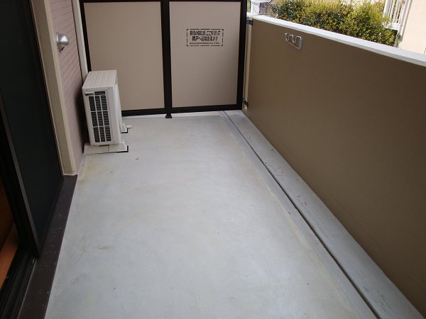 Balcony. West-facing veranda