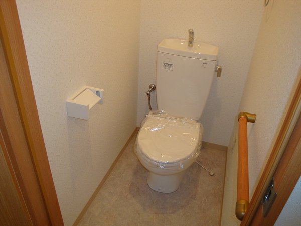 Toilet. With Washlet
