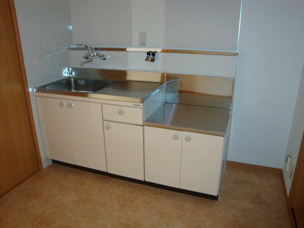 Kitchen. Two-burner gas stove installation Allowed ☆