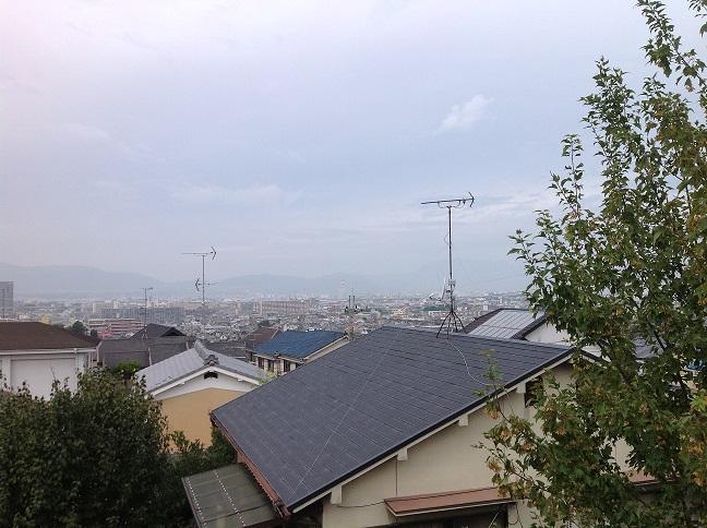 View photos from the dwelling unit. ◆ View photos Overlooking the Kyoto area, Pleasant scenery, From the roof balcony of special seat