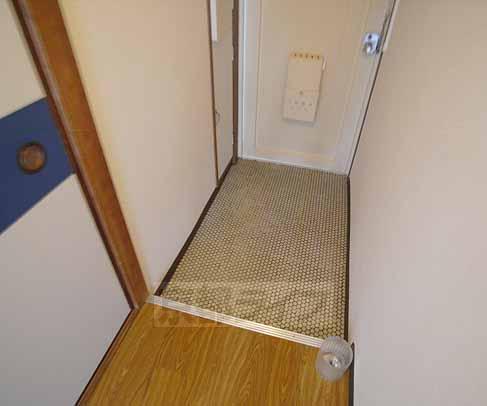 Entrance. Large entrance, which is also a shoe box!