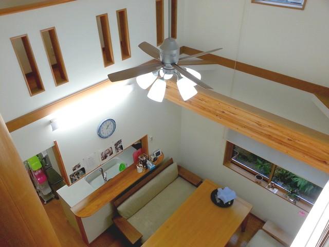 Living. When overlooking than large atrium space second floor ・  ・  ・ 