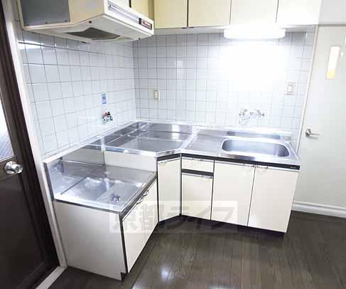 Kitchen. Cooking space is wide.