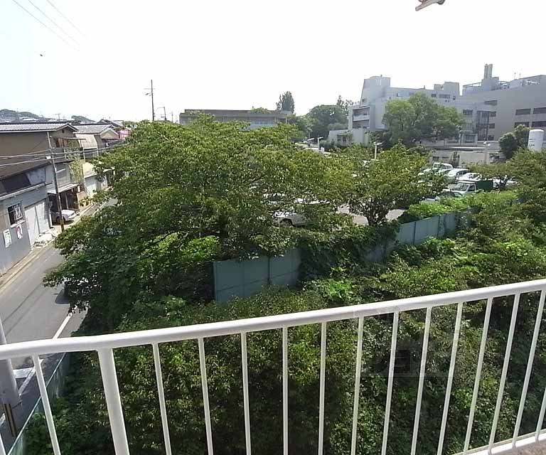 View. A view from the veranda.