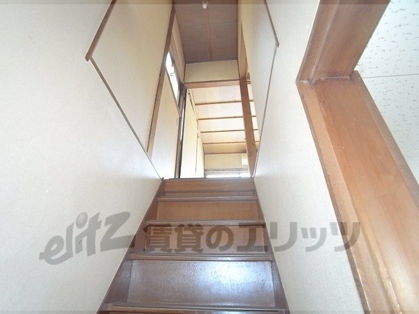 Other room space. Stairs