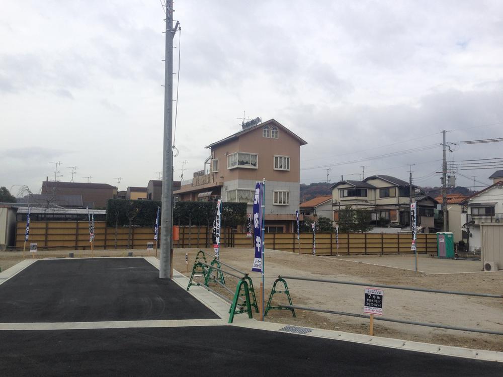 Local land photo. Front road local photo No. 7 land ~ No. 9 point side