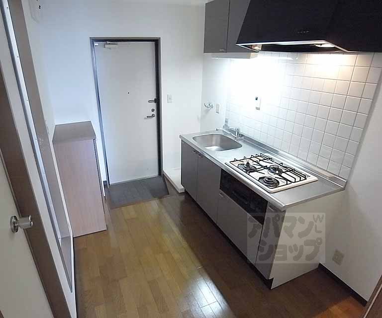 Kitchen. Kitchen space with a little margin.