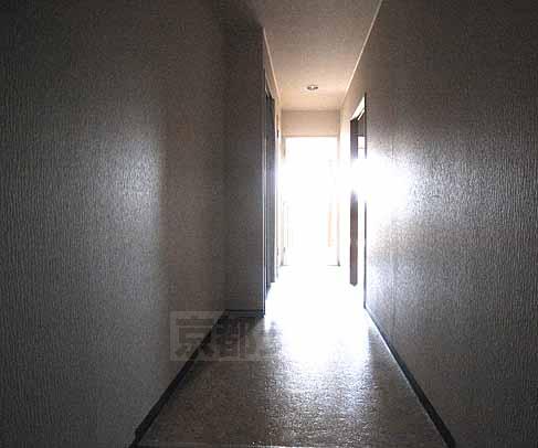 Entrance. It is a long corridor.