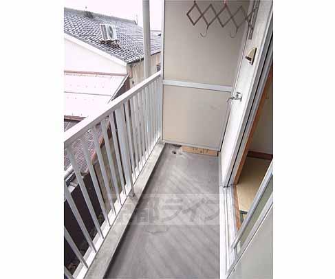 Balcony. Put the washing machine