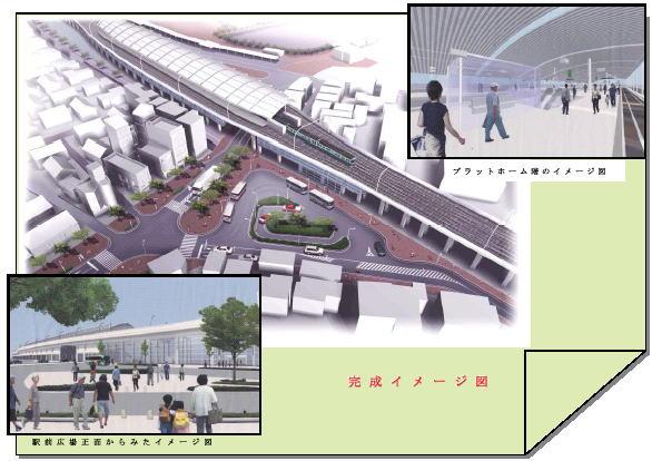 station. Keihan Dian to the Train Station 550m