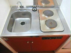 Kitchen. OK because the electric stove may not buy pot for IH.