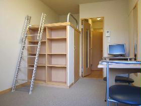 Living and room. High bed type (LCD TV & with desk)