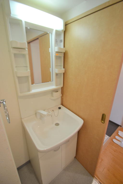 Washroom. Independent wash basin