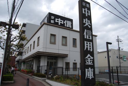 Bank. Kyoto Chuo Shinkin Bank Sennyū-ji 1164m to the branch (Bank)