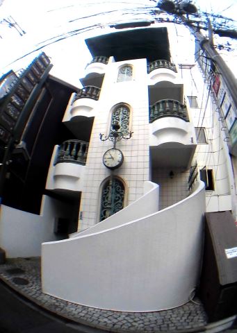 Building appearance. It is Western-style.