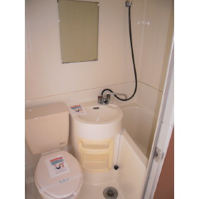 Bath. Unit is a bus!