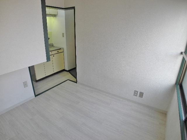 Living and room. The floor has become clean and renovated!