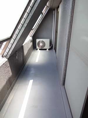 Balcony. Balconies, Direct sunlight shade of is with a glass