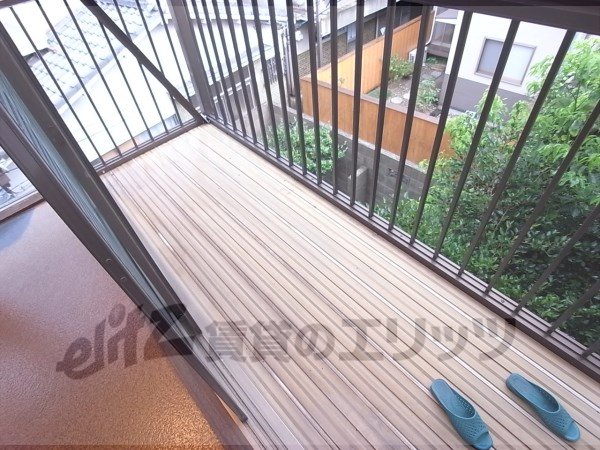 Balcony. Second floor