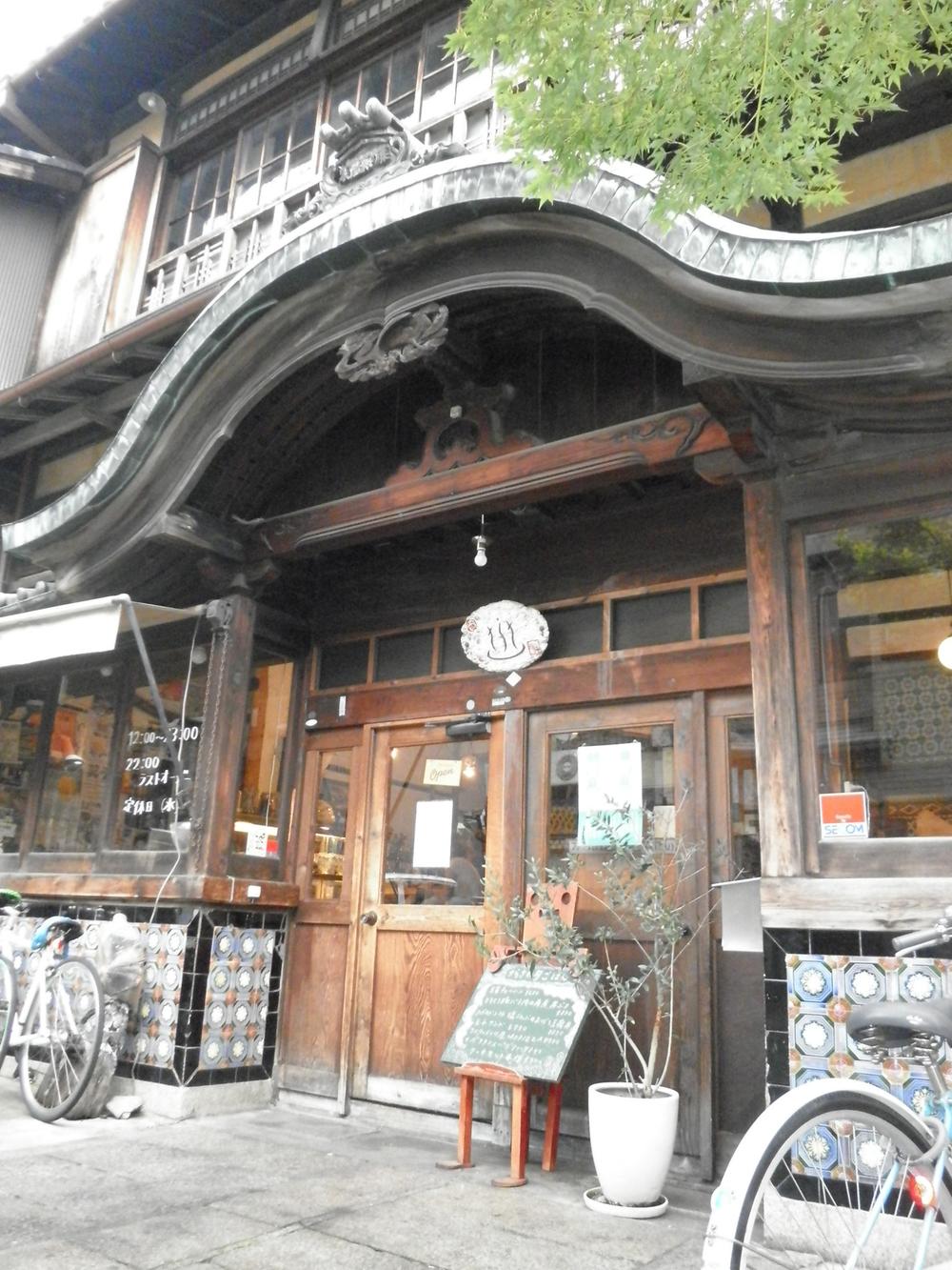 Other Environmental Photo. Calico is as it is of a cafe vestiges of 463m hot spring to Nishizin.