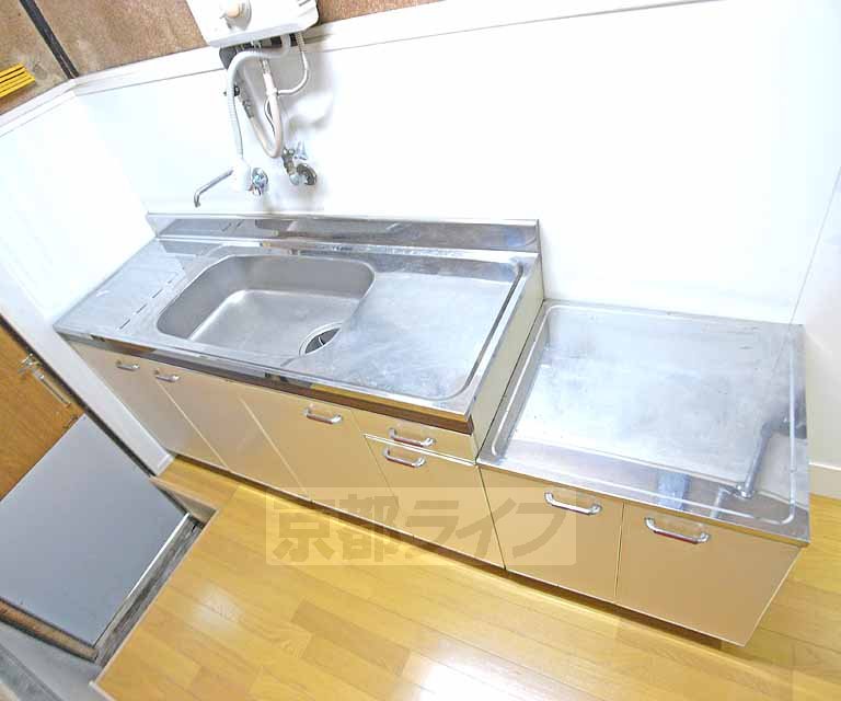 Kitchen. Cooking space is wide.