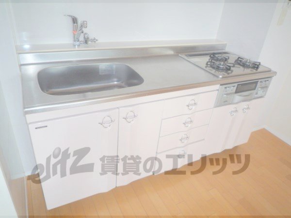 Kitchen. Spacious kitchen.