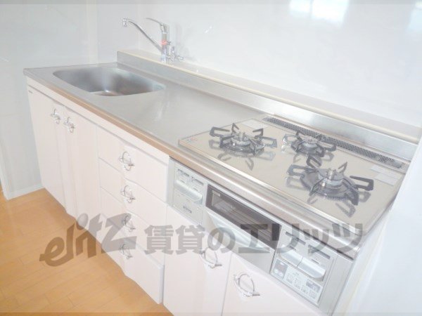 Kitchen. Spacious kitchen.