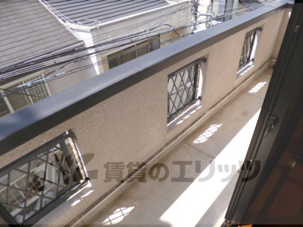 Balcony. Veranda is wide!