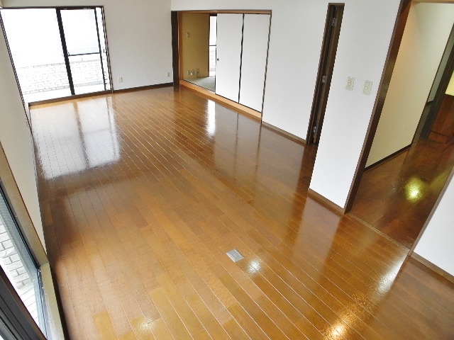 Living and room. Day is good