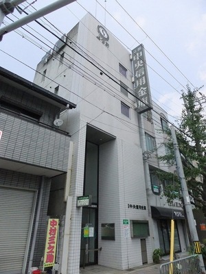 Bank. Kyoto Chuo Shinkin Bank Kitano branch on the seven hotels branch to (bank) 595m