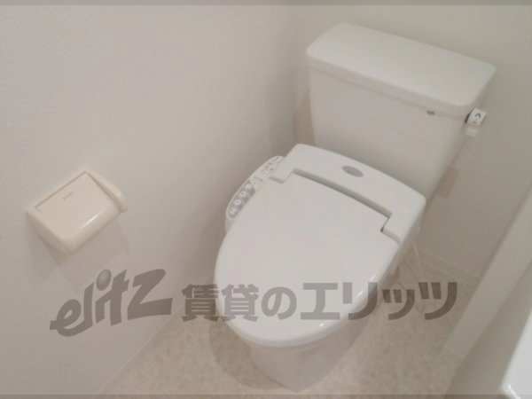 Toilet. It is separate