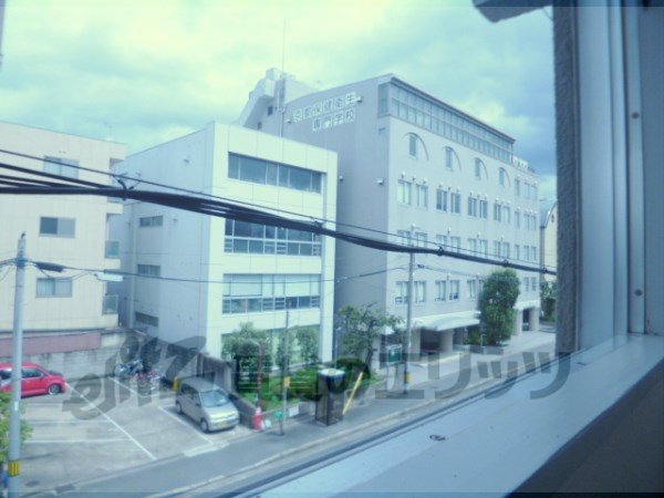 View. Is a view from the north side of the window