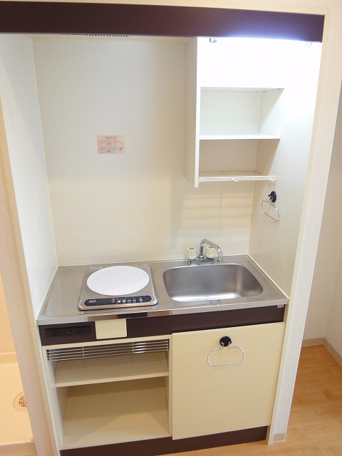 Kitchen. IH cooking heater installed (it is photograph of the same type by Room No.)