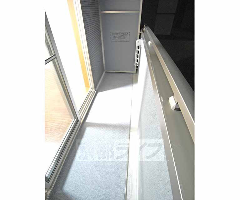 Balcony. Ventilation is good.