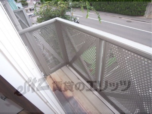 Balcony. It is south-facing veranda.