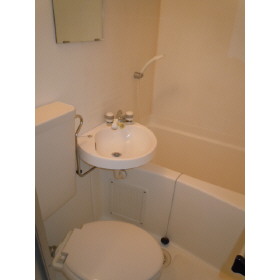 Bath. Unit is a bus! 