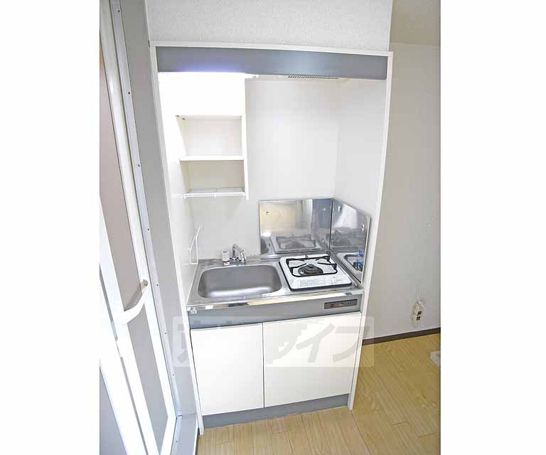 Kitchen. Kitchen of simple design.