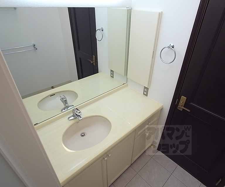 Washroom. Large washbasin