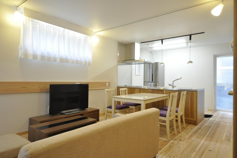 exhibition hall / Showroom. Dad, Living to relax after work. 