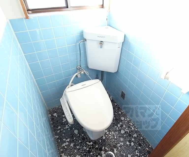 Toilet. Toilet with a window