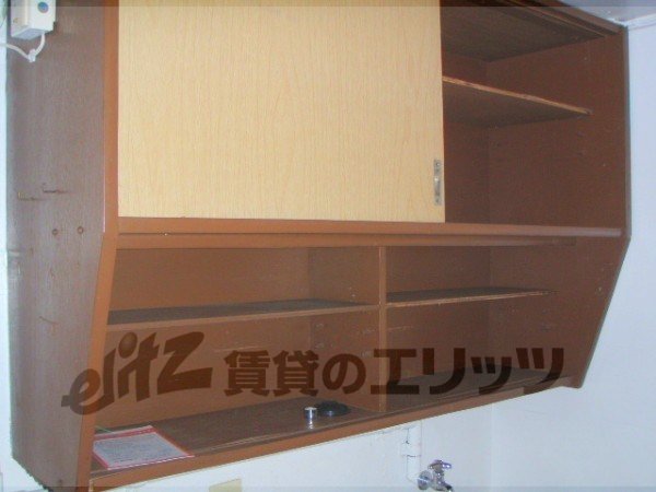 Kitchen. Kitchen top shelf