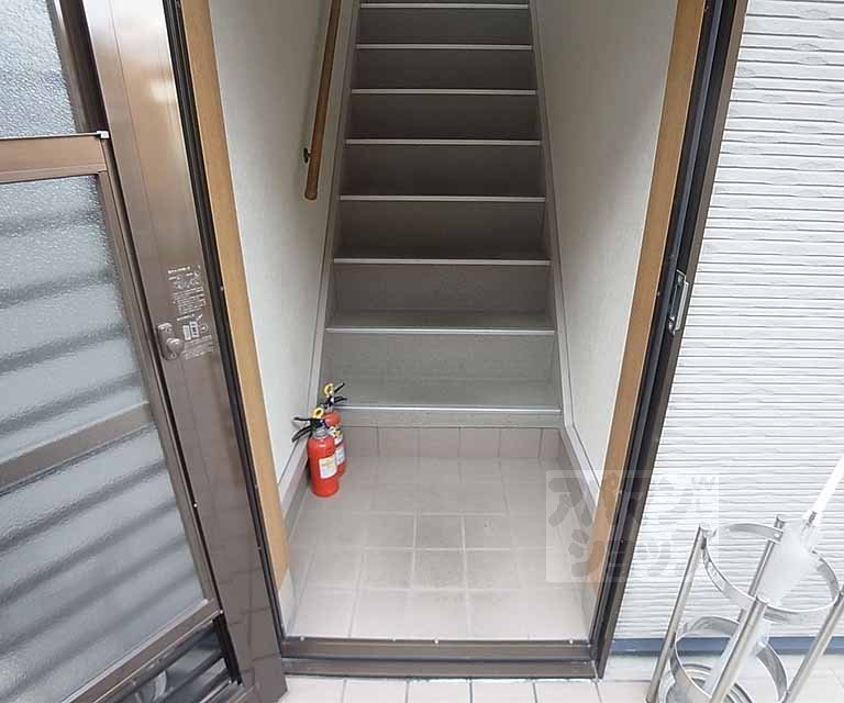 Entrance. The entrance is located on the first floor