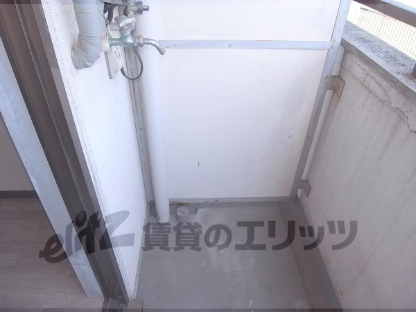 Other Equipment. Place the washing machine on the balcony.