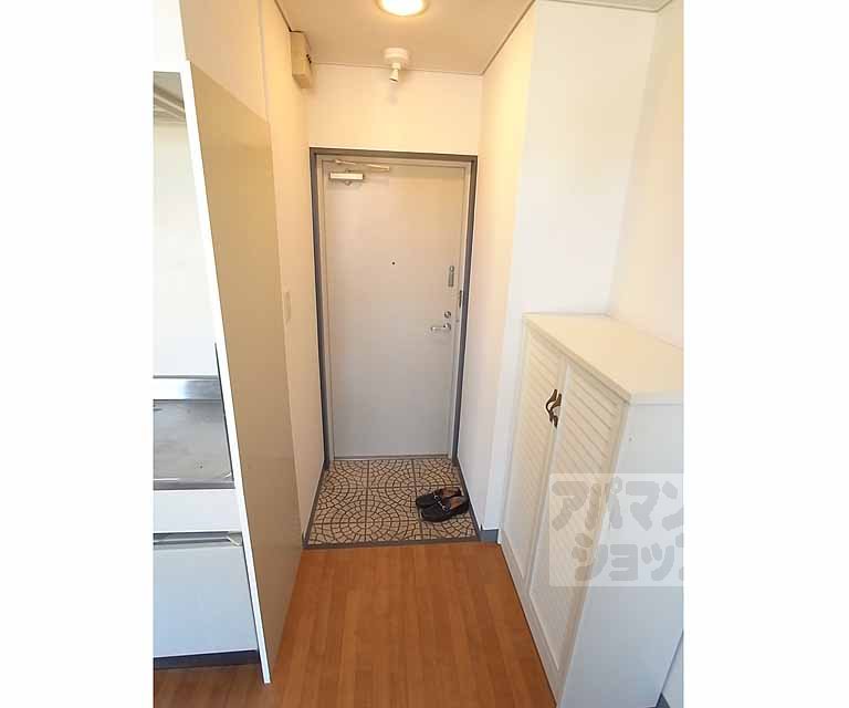 Entrance. Entrance space. With cupboard