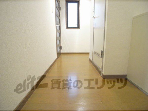 Other room space. Bright corridor.