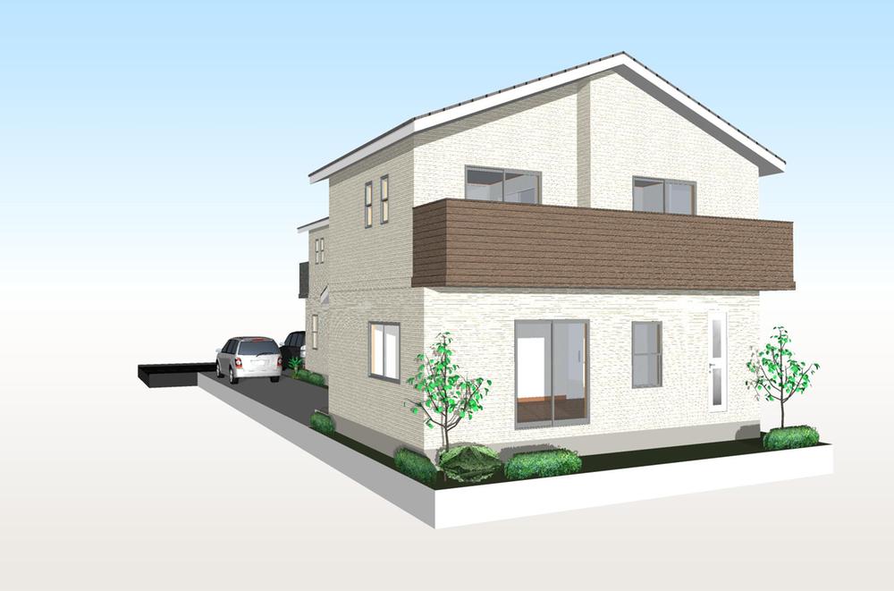 Building plan example (Perth ・ Introspection). Appearance is Perth photo