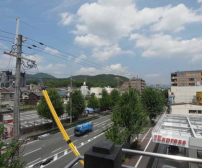 View. Reference view from the fourth floor