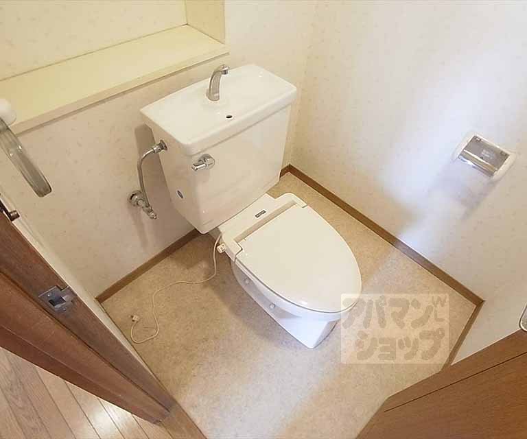 Toilet. It has taken to spread
