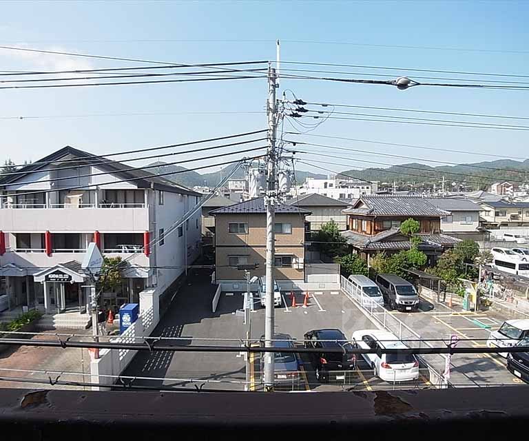 Balcony. The view from the balcony