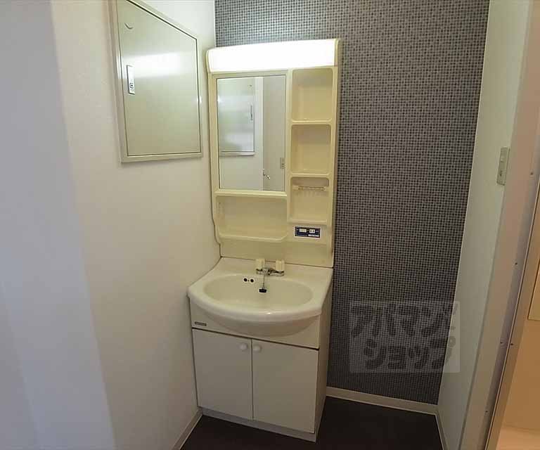 Washroom. Independent wash basin